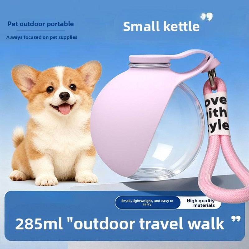 Fold-and-Go Pet Travel Water Bottle