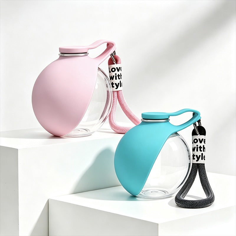 Fold-and-Go Pet Travel Water Bottle