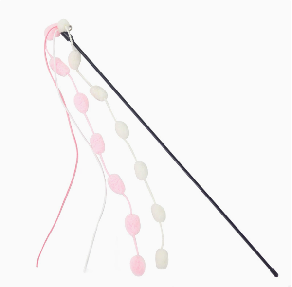 Rainbow Dream Cotton Cat Teaser Wand
