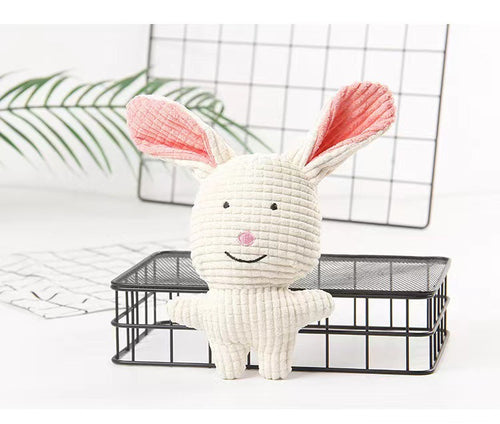 Cross-border Dog Sound-Emitting Bite-Resistant Plush Toy Pet Toy Sleep Companion Little Yellow Duck