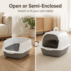 PureAir XL Enclosed Cat Litter Box