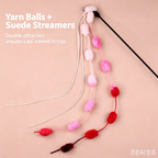 Rainbow Dream Cotton Cat Teaser Wand