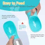 Portable Dog Water Bottle – Leak-Proof & BPA-Free