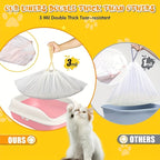 Heavy-Duty XL Cat Litter Box Liners