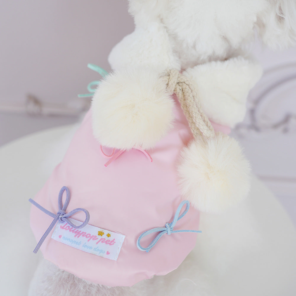 Cute Cotton Printed Dog Clothes – Soft & Stylish Pet Outfit for Fall