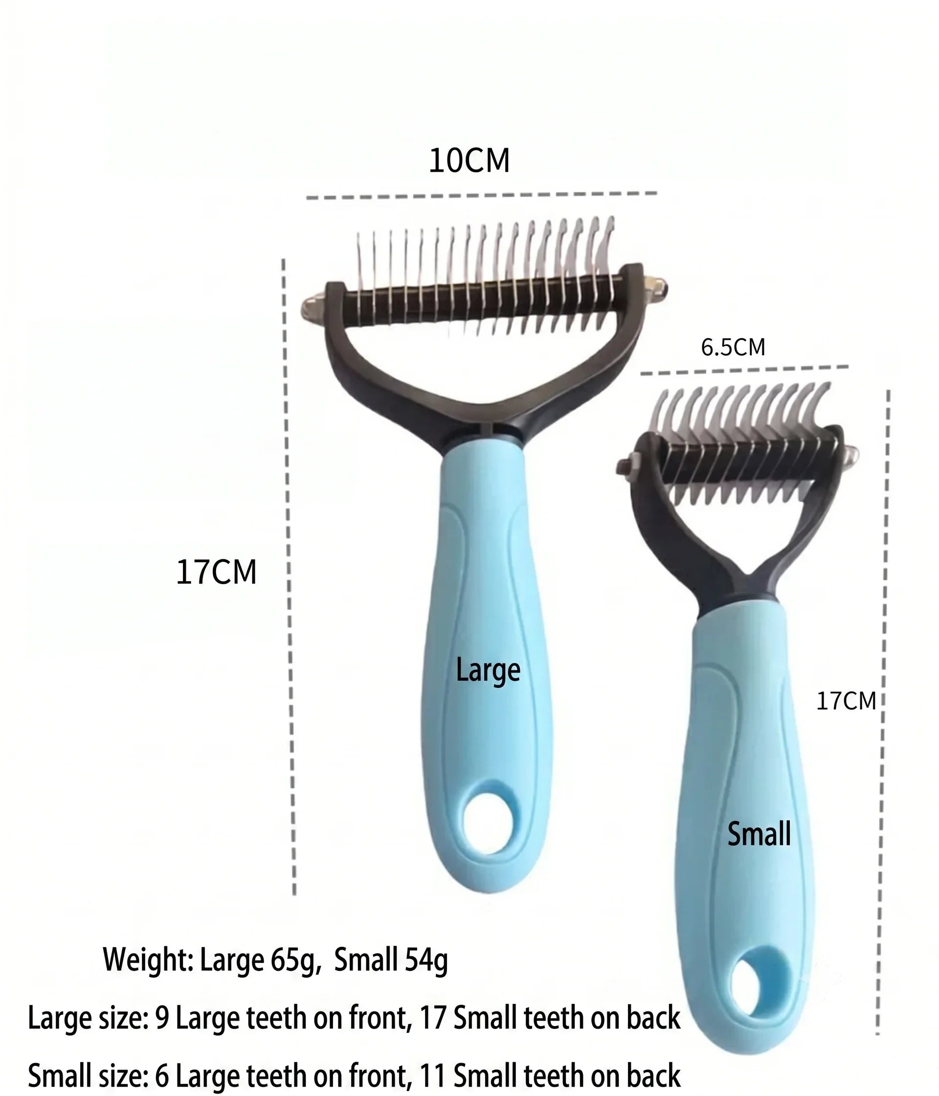 Dual-Action Self-Cleaning Slicker Brush