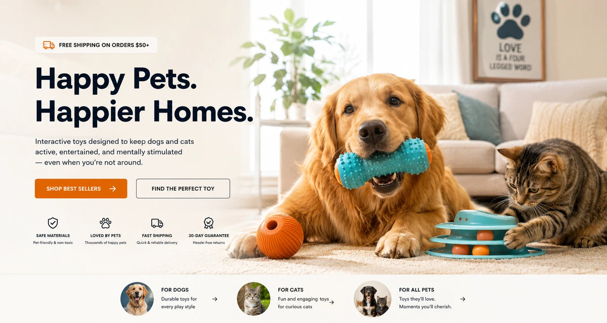Happy Pets Happier Homes