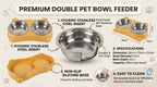 No-Spill Double Pet Bowl