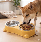 No-Spill Double Pet Bowl