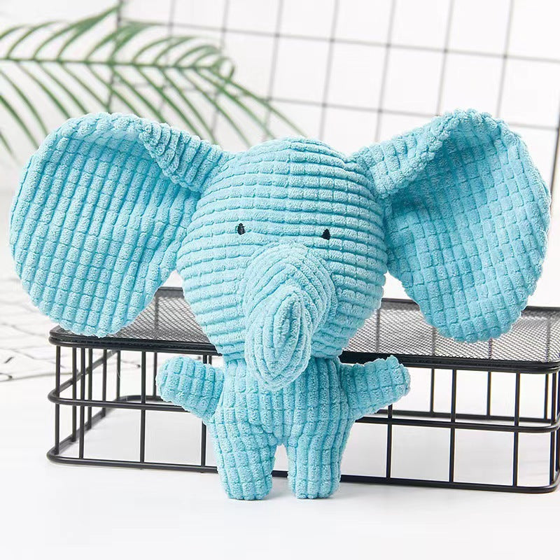 Cross-border Dog Sound-Emitting Bite-Resistant Plush Toy Pet Toy Sleep Companion Little Yellow Duck
