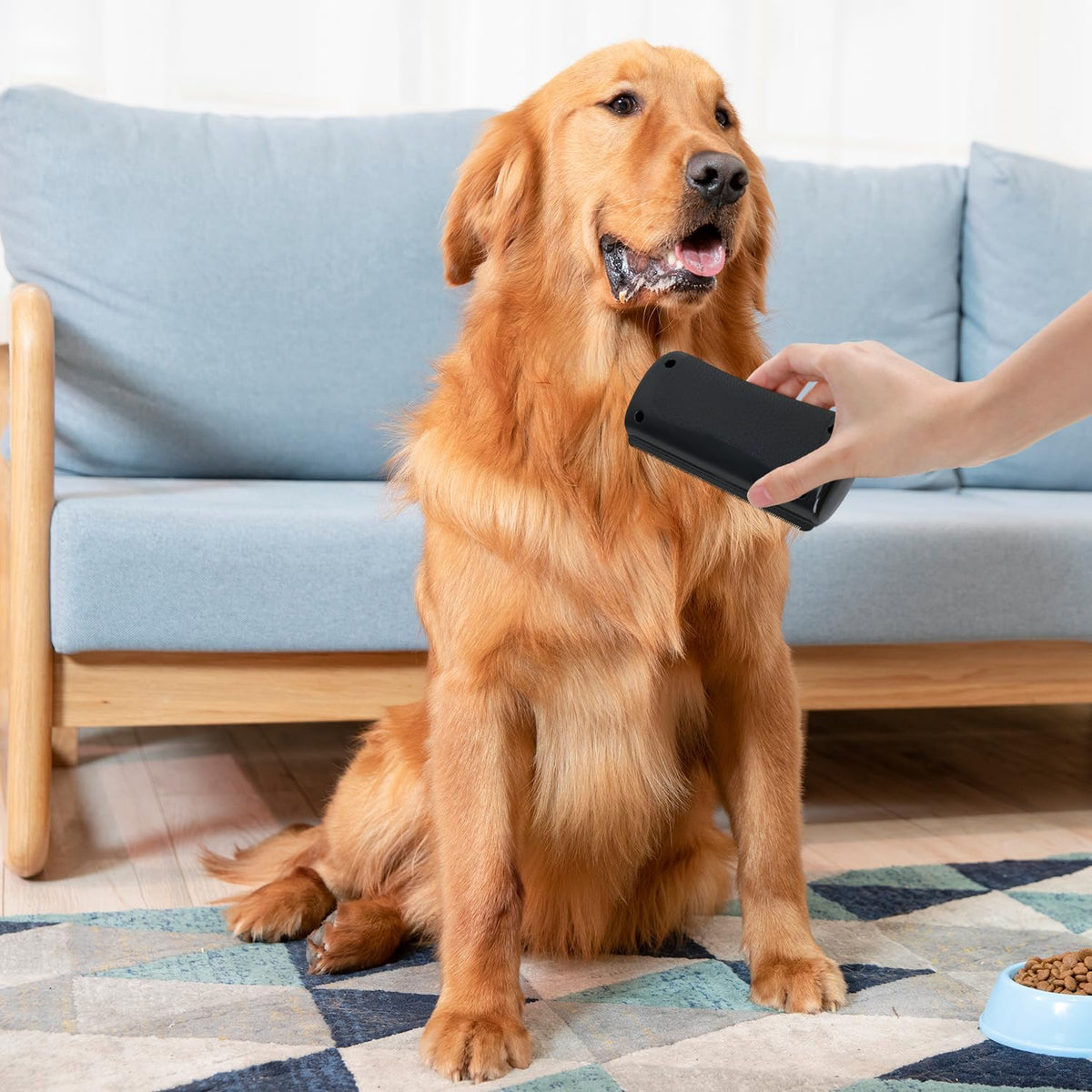 Plastic Lint Pet Dog Grooming Brush Hair Remover for Long Hair Dog