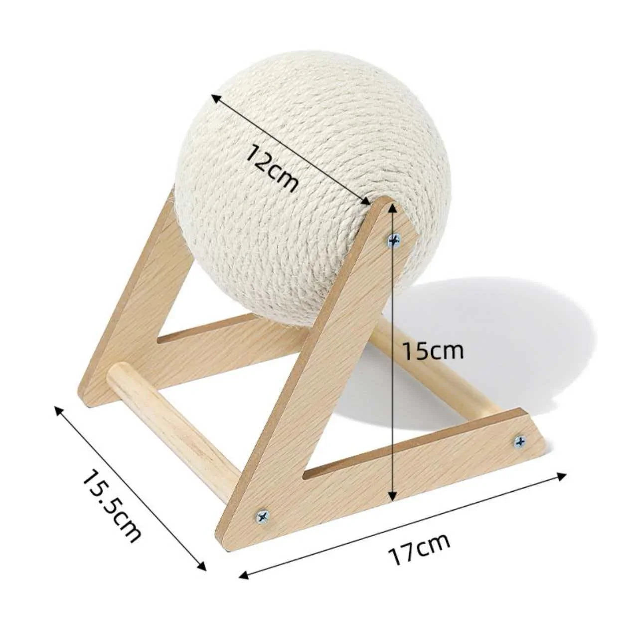 Natural Sisal Rope Cat Scratcher Ball