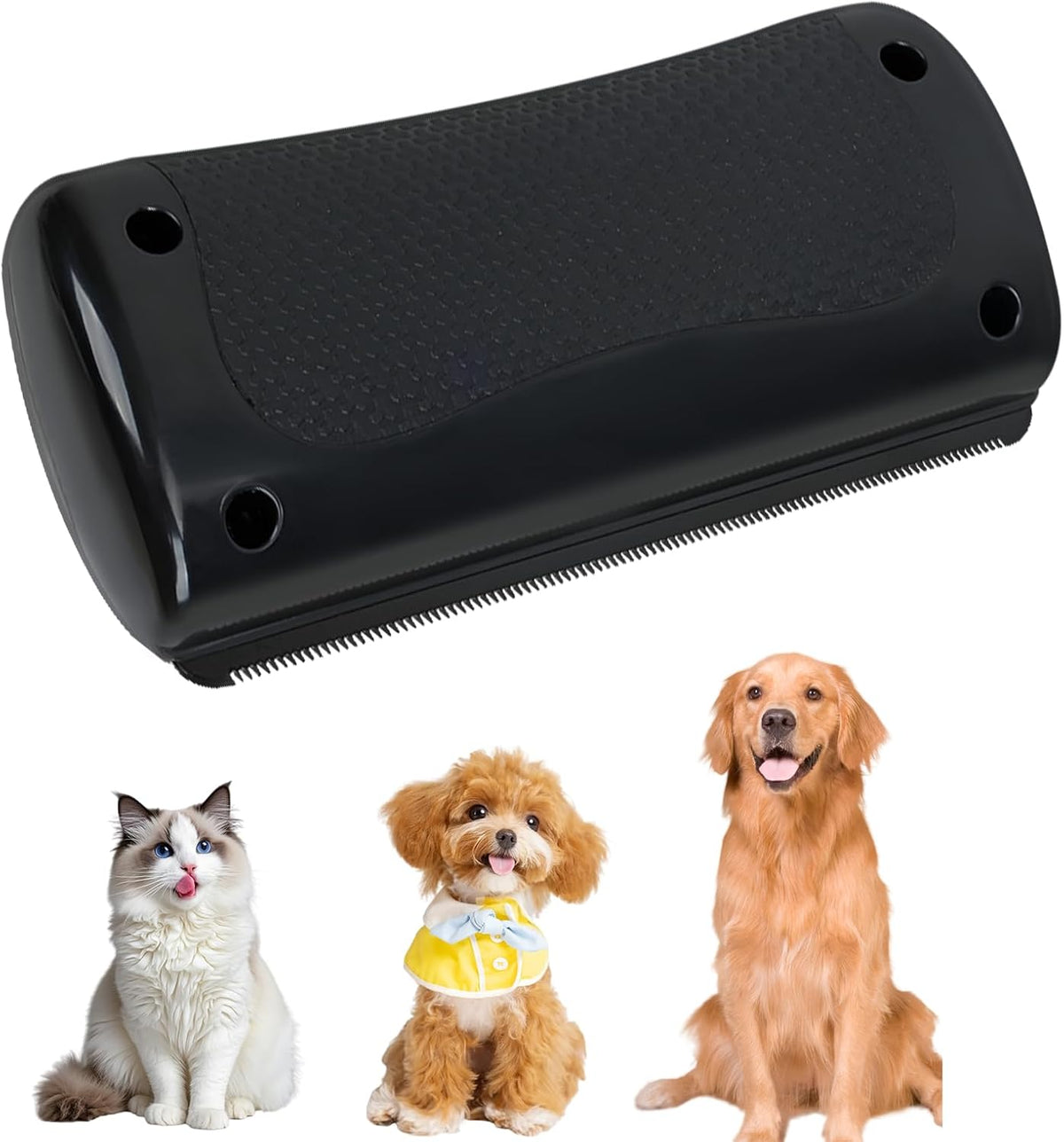 Plastic Lint Pet Dog Grooming Brush Hair Remover for Long Hair Dog