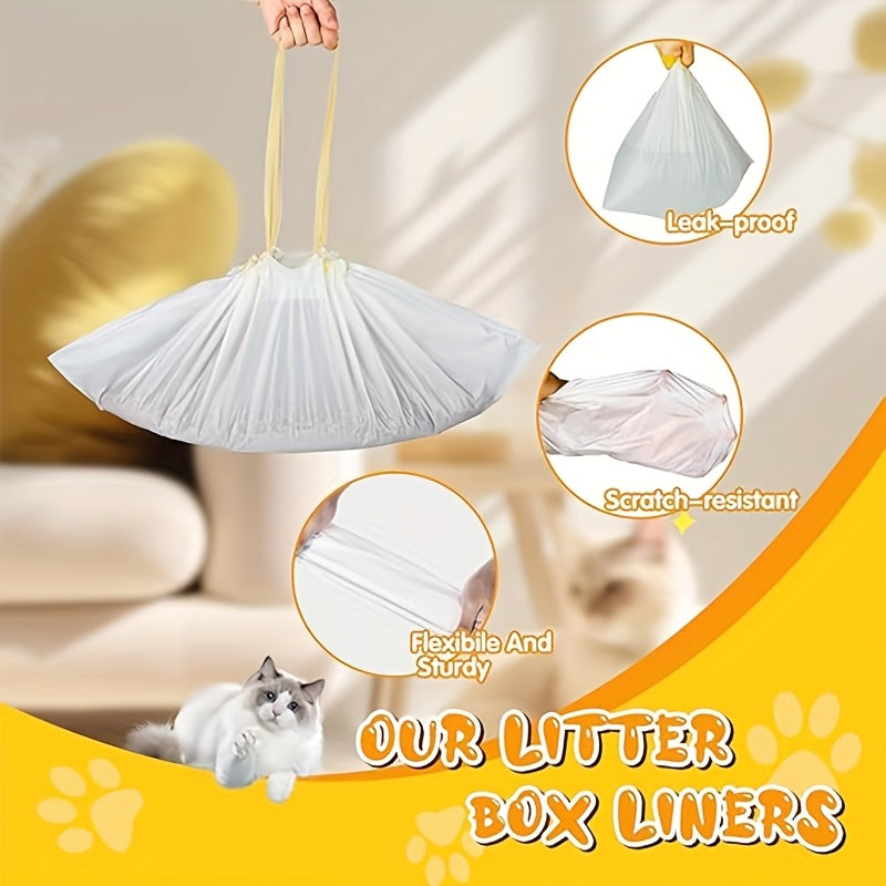 Heavy-Duty XL Cat Litter Box Liners