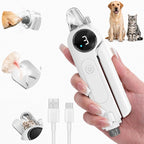 Pro-Glide 2-in-1 Electric Pet Nail Grinder & Clipper