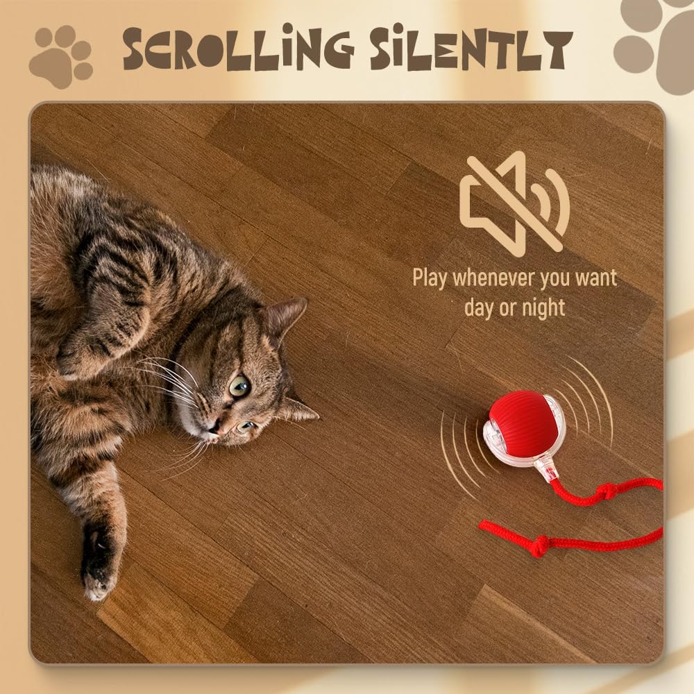 AuraGlow™ Interactive Electric Cat Toy